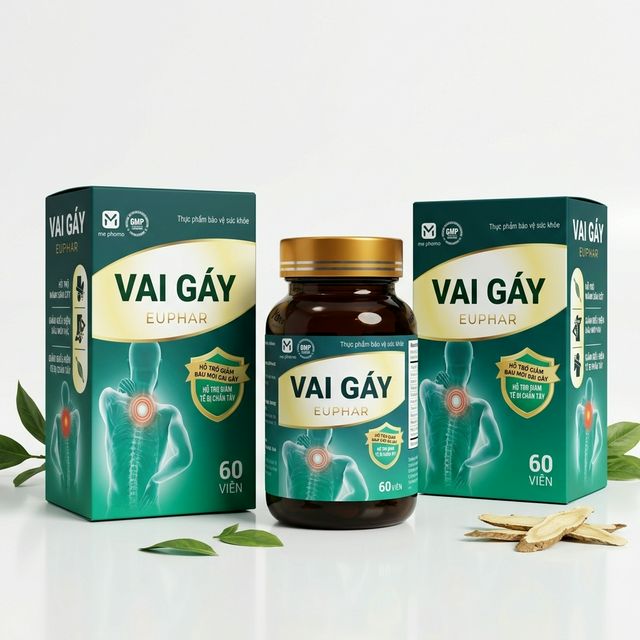Vai Gáy Euphar — lọ 60 viên