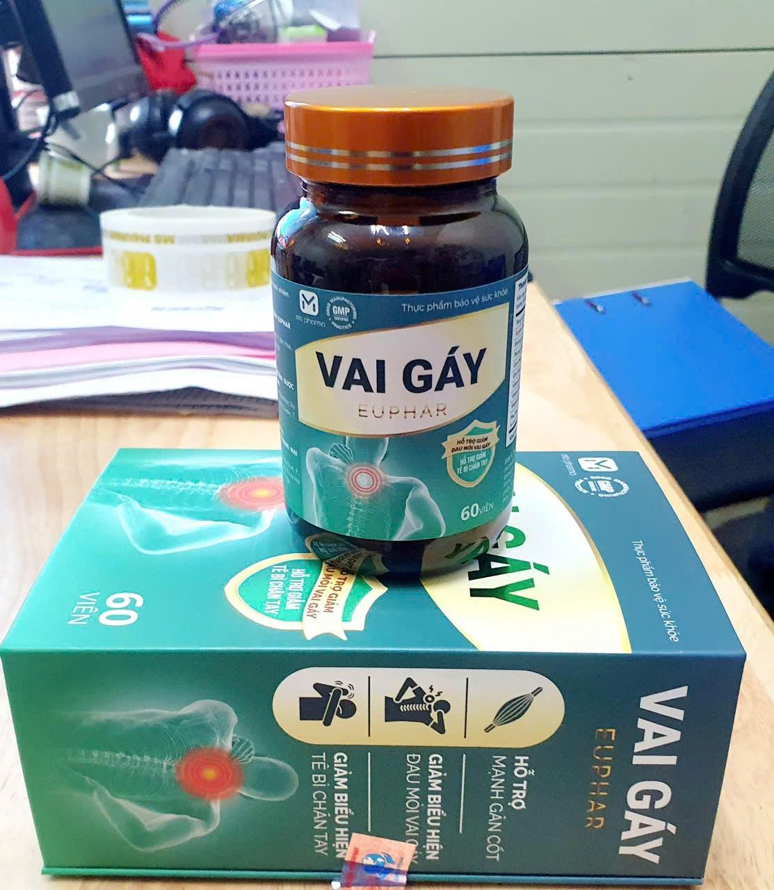 Vai Gáy Euphar — lọ 60 viên